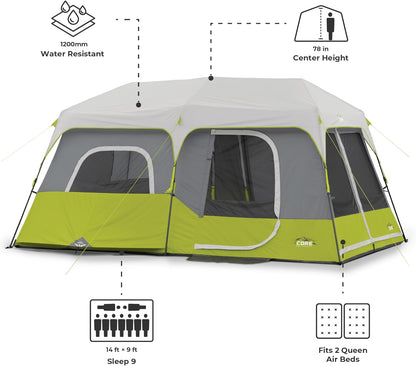 Multi Room Portable Pop up Tent