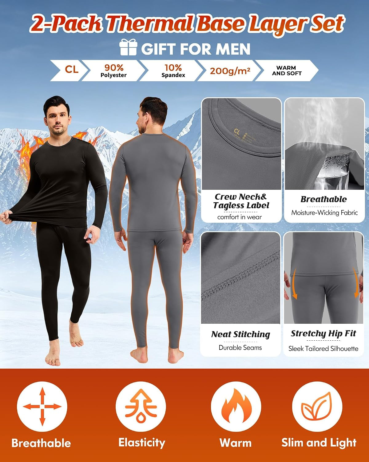 Thermal Underwear for Men