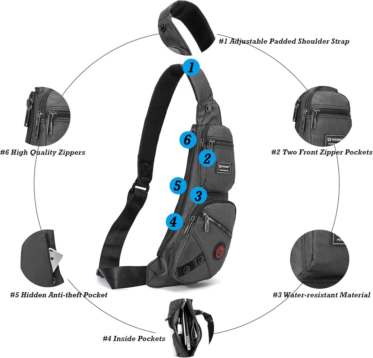 Cross body Travel bag